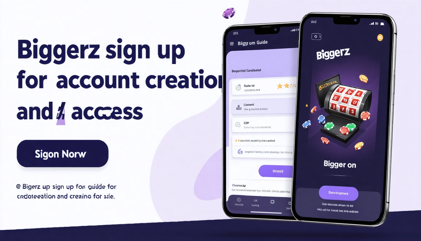 Biggerz sign up guide for account creation and access